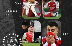 Arsenal rocked: William Saliba withdrawn at half-time vs Crystal Palace, rival view predicts lengthy layoff photo