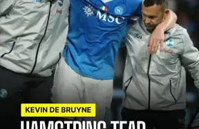 Kevin De Bruyne faces suspected grade 3 hamstring tear — nightmare blow for Man City photo