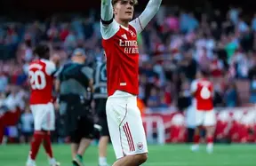 Max Dowman, 15, shines in Arsenal’s 2-0 win over Brighton as youngest-ever Gunners starter photo
