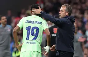 Hansi Flick hails Lamine Yamal as an "absolute genius," rejects Musiala–Wirtz comparisons photo