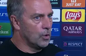 Flick concedes Barca were below par as PSG earn plaudits; fans question high line and lineup photo