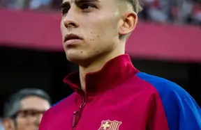 Fermín López back on the grass: Barcelona eye Girona call-up after the break photo