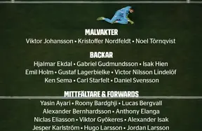 Roony Bardghji named in Sweden’s squad for World Cup Qualifier group stage photo