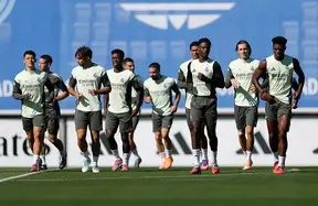 Real Madrid’s stay-behind group shapes fitness, tactics and selection options during break photo