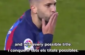 Jordi Alba’s heartfelt farewell honors Barça, the club of his life photo