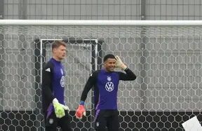 Noah Atubolu makes first senior Germany training appearance amid goalkeeper chatter photo