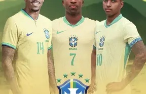 Brazil hand starts to Real Madrid trio: Vinícius Júnior, Rodrygo and Éder Militão photo