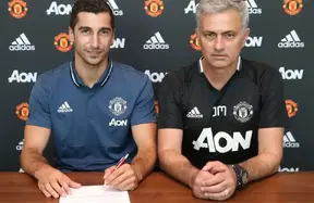 Mkhitaryan alleges Mourinho begged him to leave Man United and froze him out in training photo