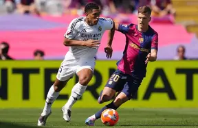 Dani Olmo casts doubt on El Clásico return: "We’ll see" photo