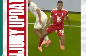 Ryan Gravenberch suffers suspected lateral ankle sprain vs Man United — long layoff looming for Liverpool photo