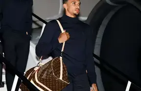 Trent Alexander-Arnold returns to Liverpool ahead of tomorrow’s clash photo