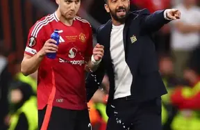 Man United sources confirm distant family link between Ruben Amorim and Diogo Dalot photo