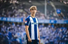 Liverpool and Man United tracking Hertha Berlin prodigy Kennet Eichhorn in £17m move photo