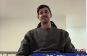 Courtois downplays knock, vows weekend return - rival view says not so fast photo