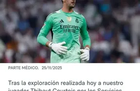 Courtois ruled out with gastroenteritis - Real Madrid forced to trust Lunin photo