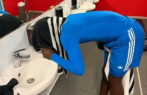 Camavinga rushes to stadium bathroom as illness concern jolts Real Madrid photo