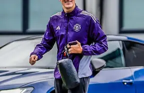 Benjamin Sesko likely out vs Bournemouth after illness - individual session raises fresh doubts photo