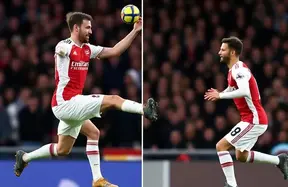 Ben White hamstring scare hands rivals a boost as Arteta slams Arsenal's display photo