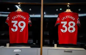 Jack and Tyler Fletcher named in Man United squad - a landmark Old Trafford night photo