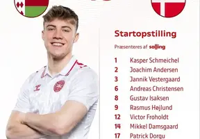 Official: Andreas Christensen starts for Denmark vs Belarus